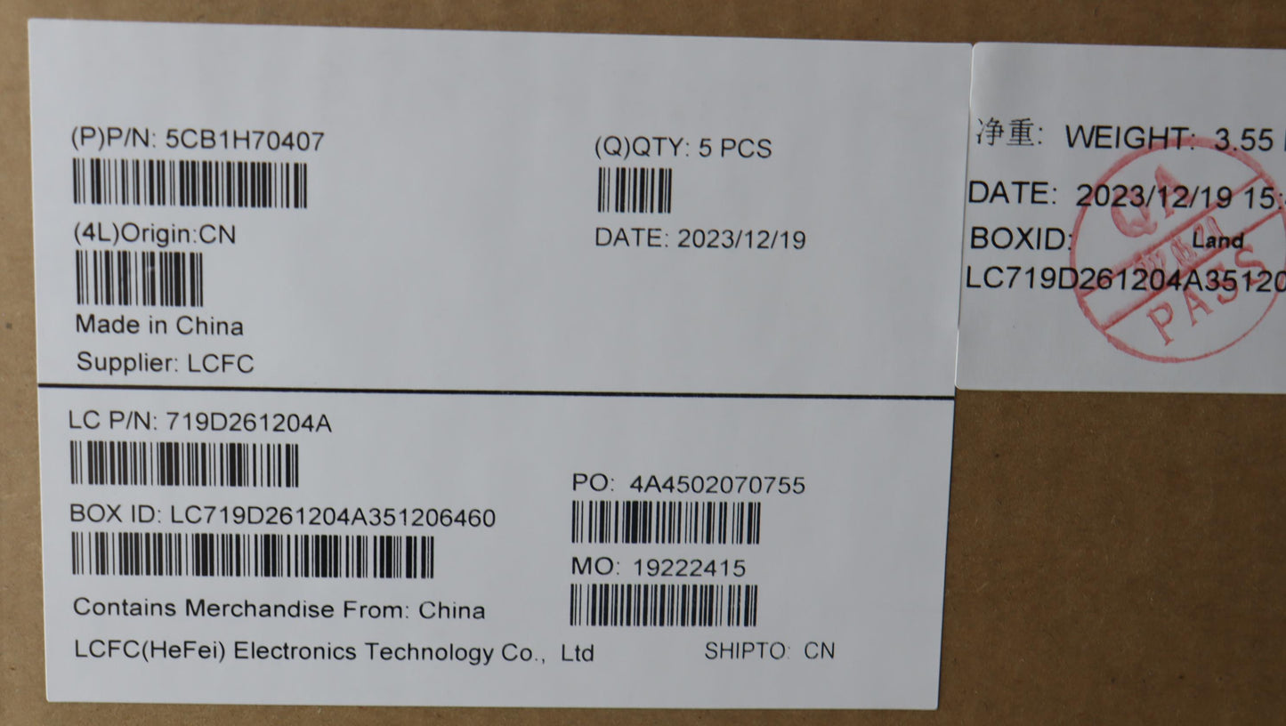 Lenovo Cover Upper Case Assembly Ita - 5CB1H70407