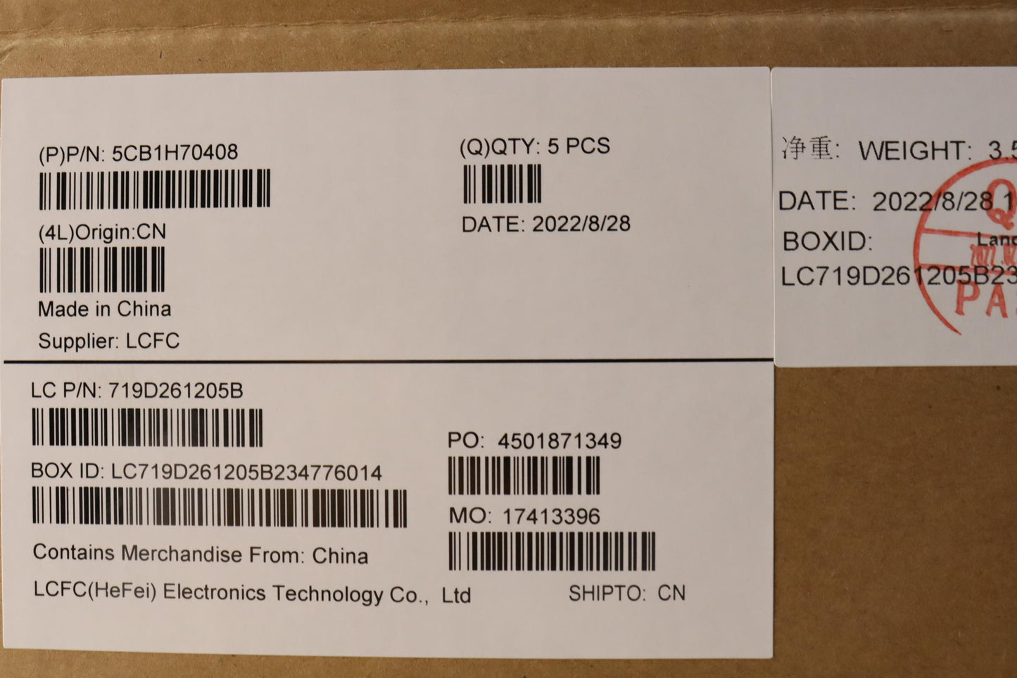Lenovo Cover Upper Case Assembly Spa - 5CB1H70408