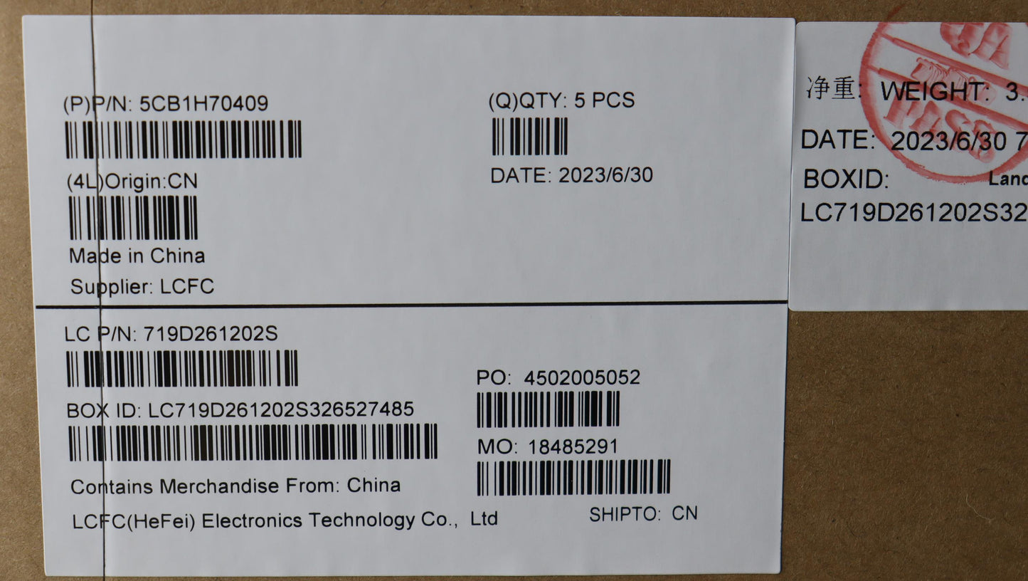 Lenovo Cover Upper Case Assembly Tur - 5CB1H70409