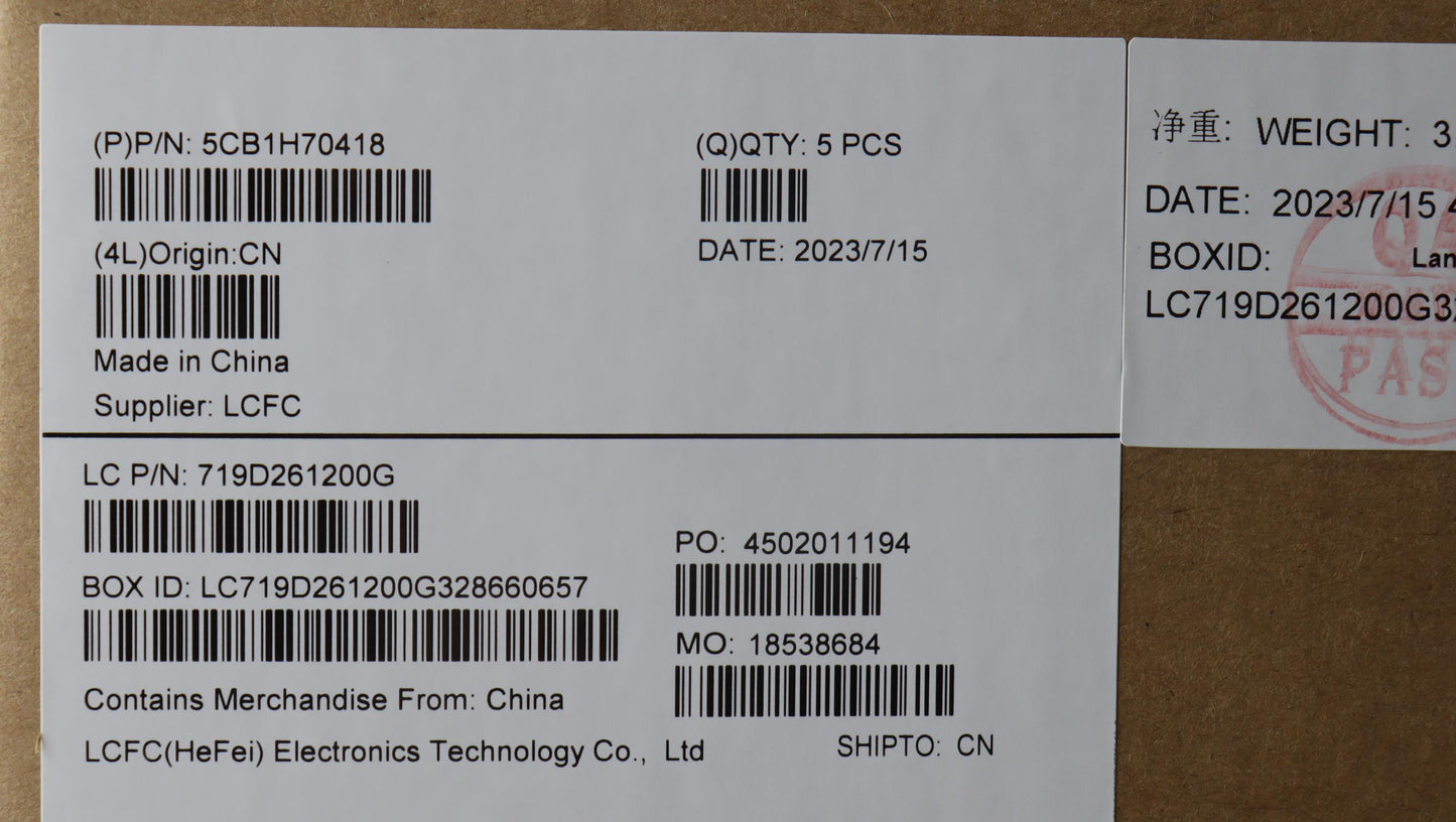 Lenovo Cover Upper Case Assembly Ger - 5CB1H70418