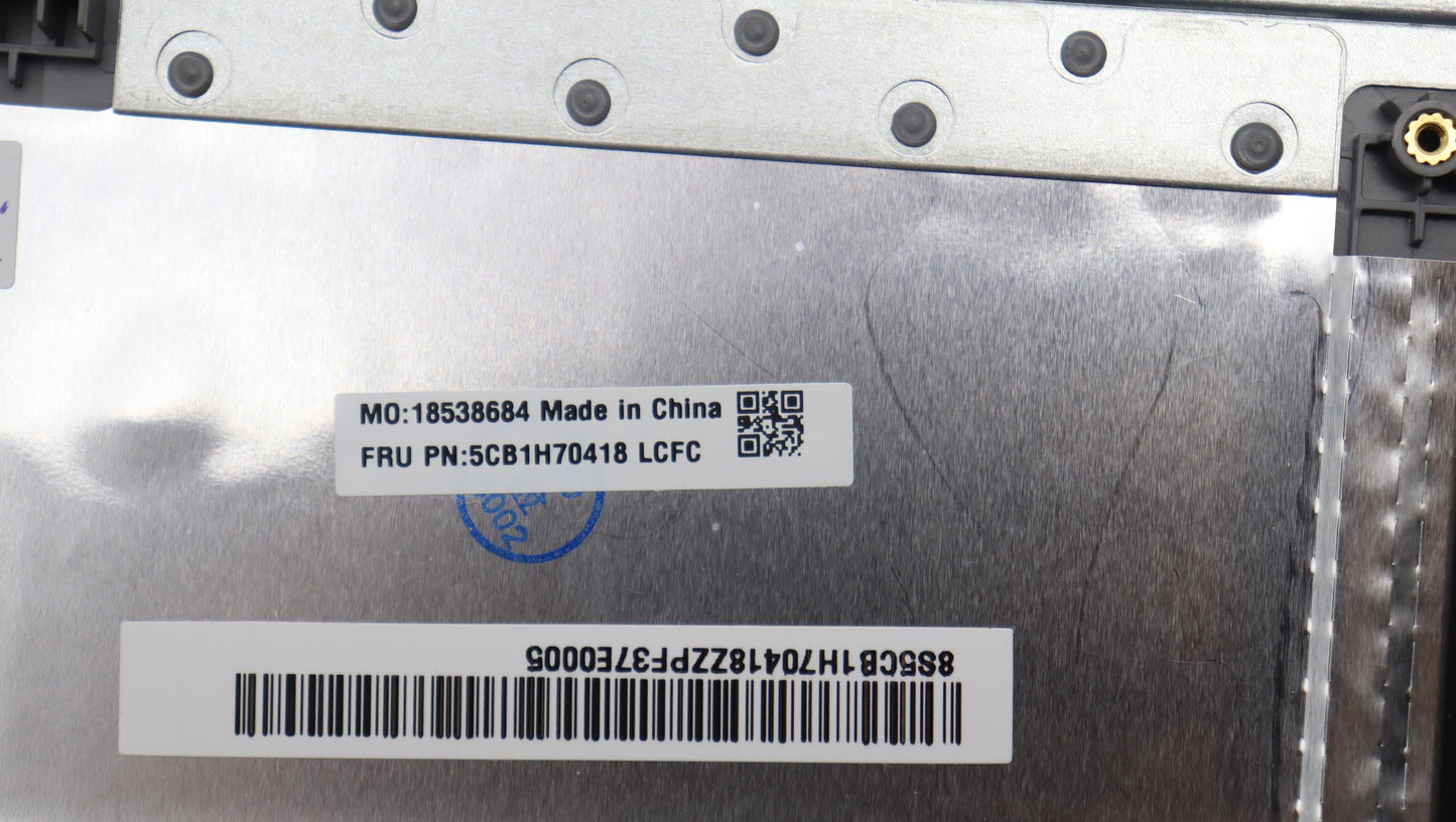 Lenovo Cover Upper Case Assembly Ger - 5CB1H70418