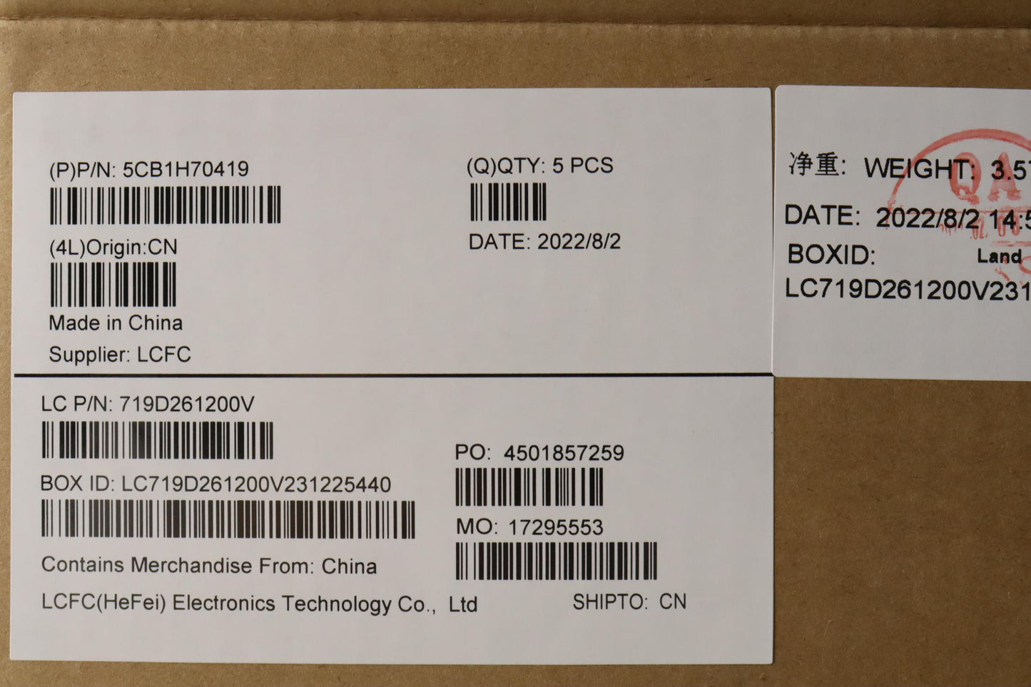 Lenovo Cover Upper Case Assembly Ara - 5CB1H70419