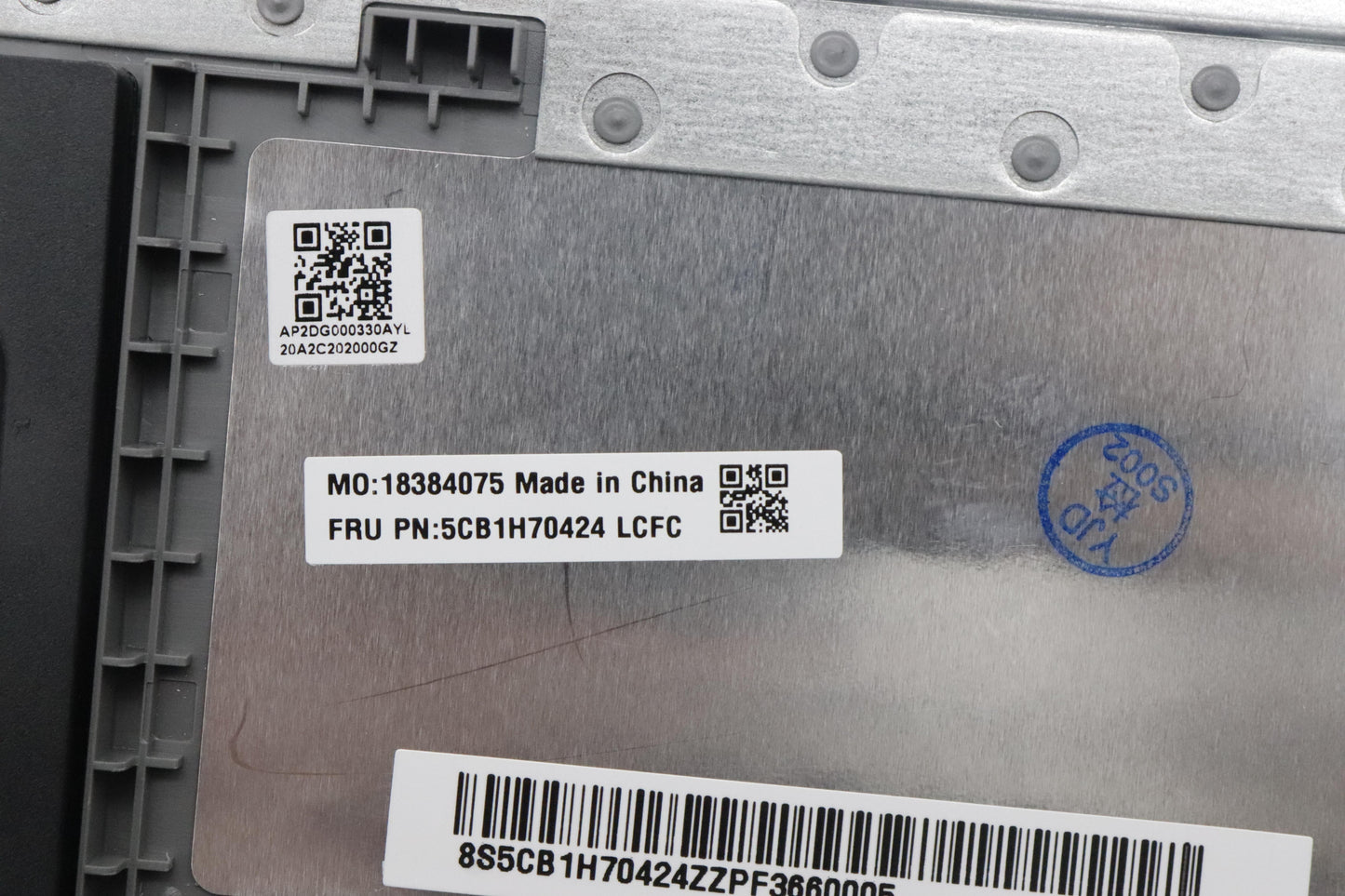 Lenovo Cover Upper Case Assembly Nord - 5CB1H70424