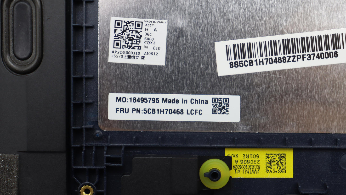 Lenovo Cover Upper Case Assembly Uke - 5CB1H70468