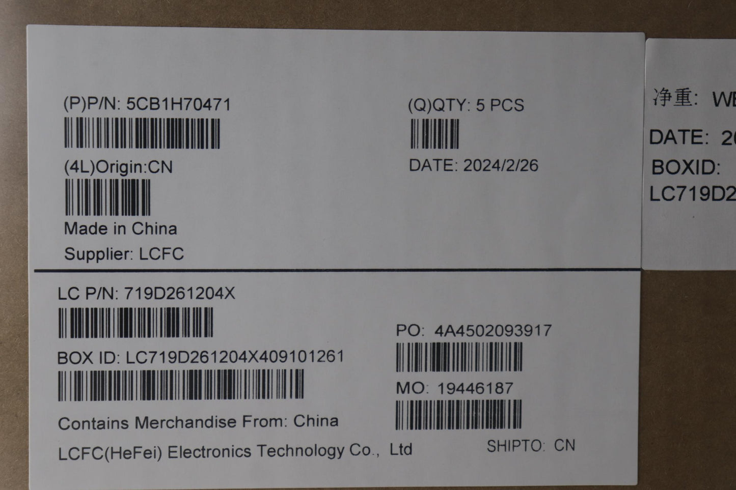 Lenovo Cover Upper Case Assembly Tur - 5CB1H70471