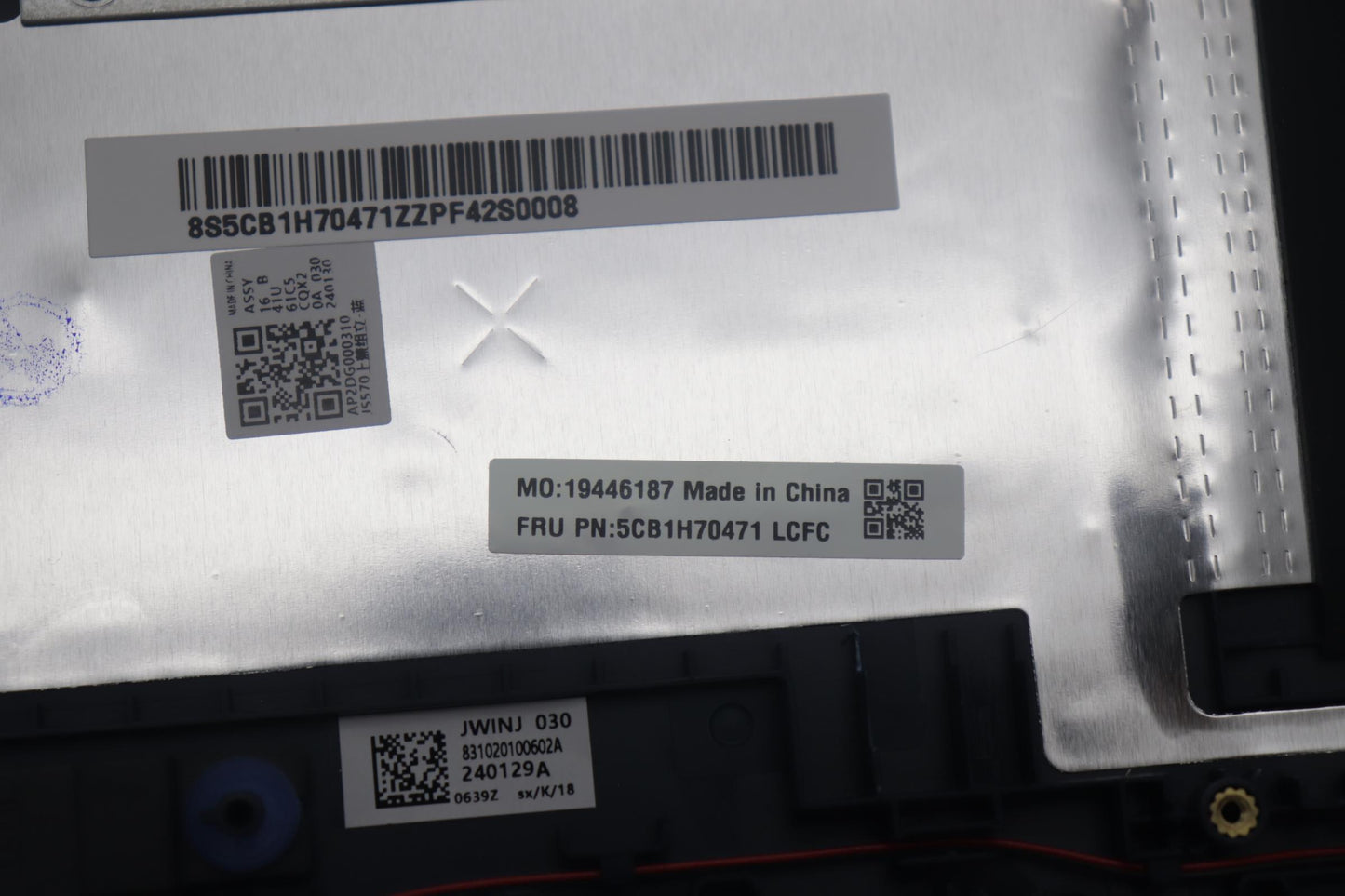 Lenovo Cover Upper Case Assembly Tur - 5CB1H70471