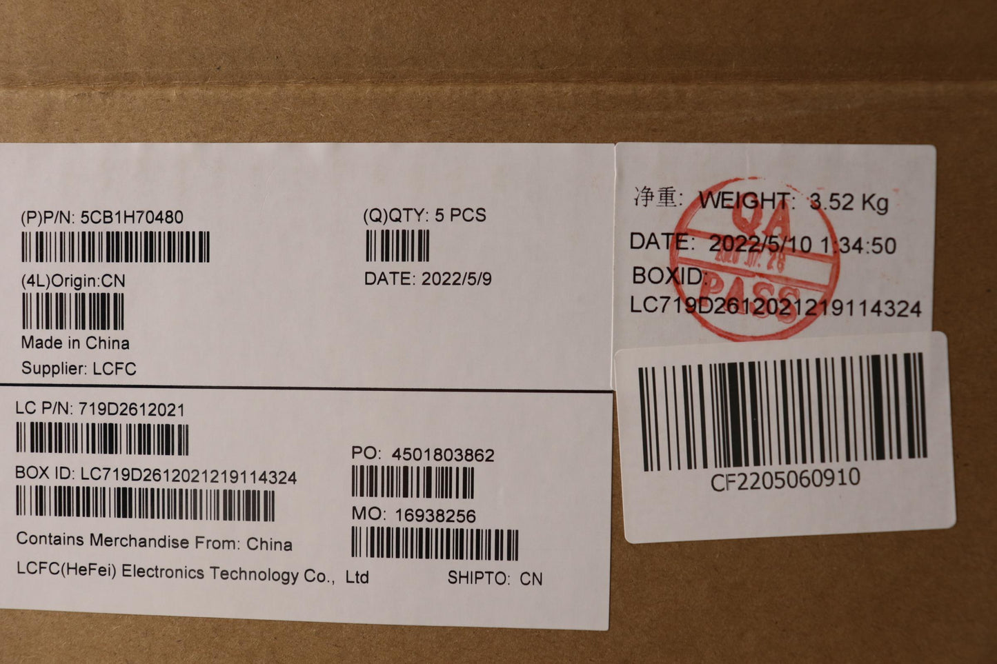 Lenovo Cover Upper Case Assembly Ger - 5CB1H70480