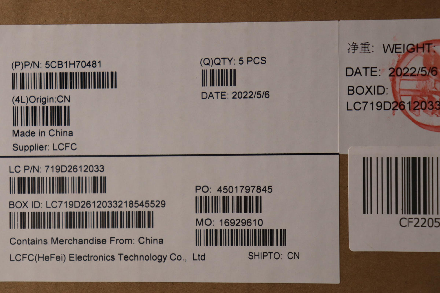 Lenovo Cover Upper Case Assembly Ara - 5CB1H70481