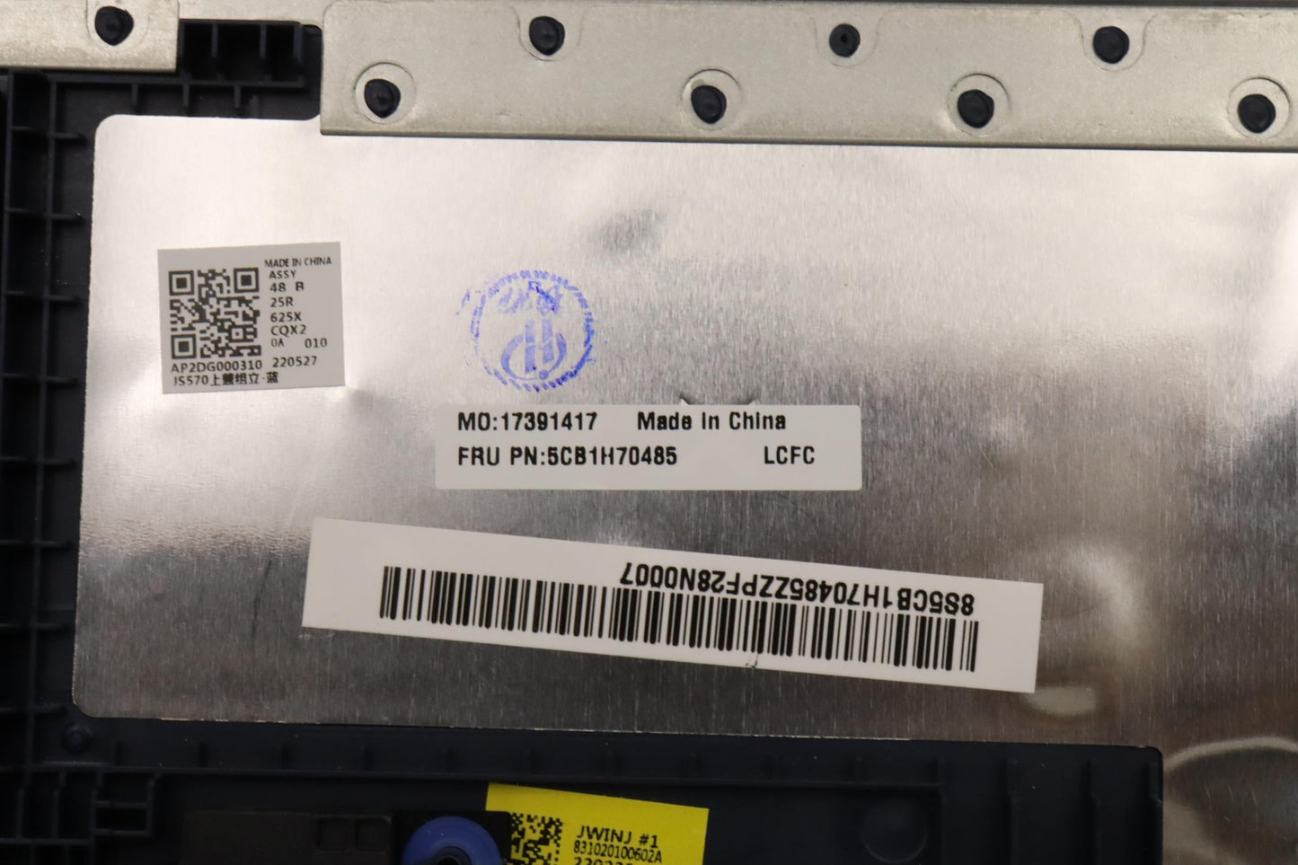 Lenovo Cover Upper Case Assembly Hun - 5CB1H70485