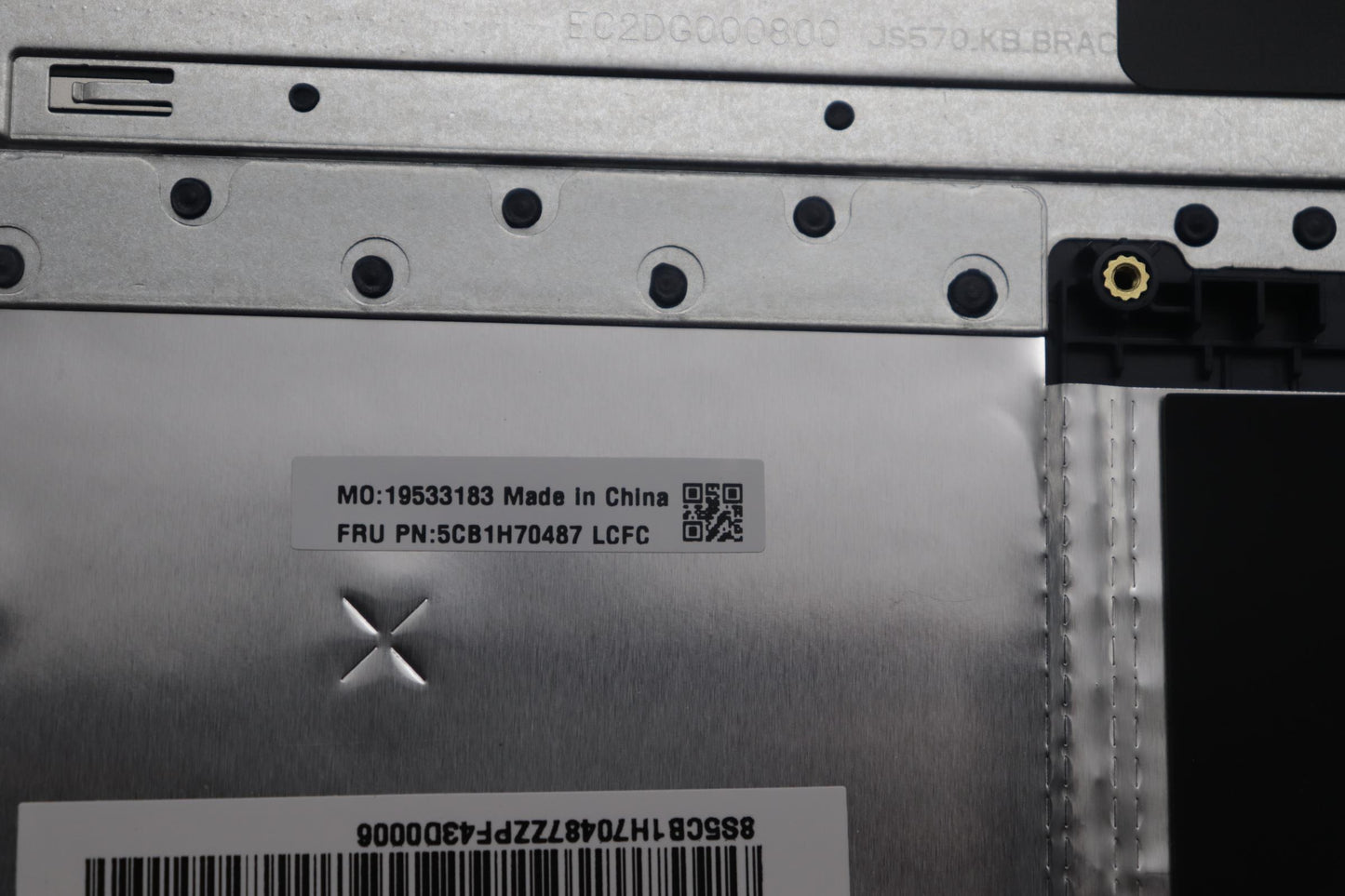 Lenovo Cover Upper Case Assembly Bel - 5CB1H70487