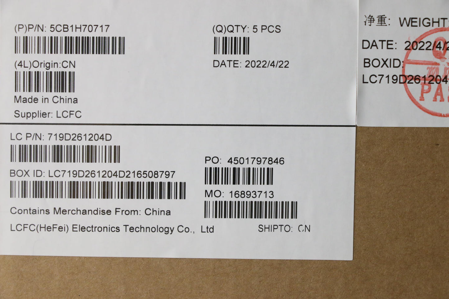 Lenovo Cover Upper Case Assembly Kor - 5CB1H70717