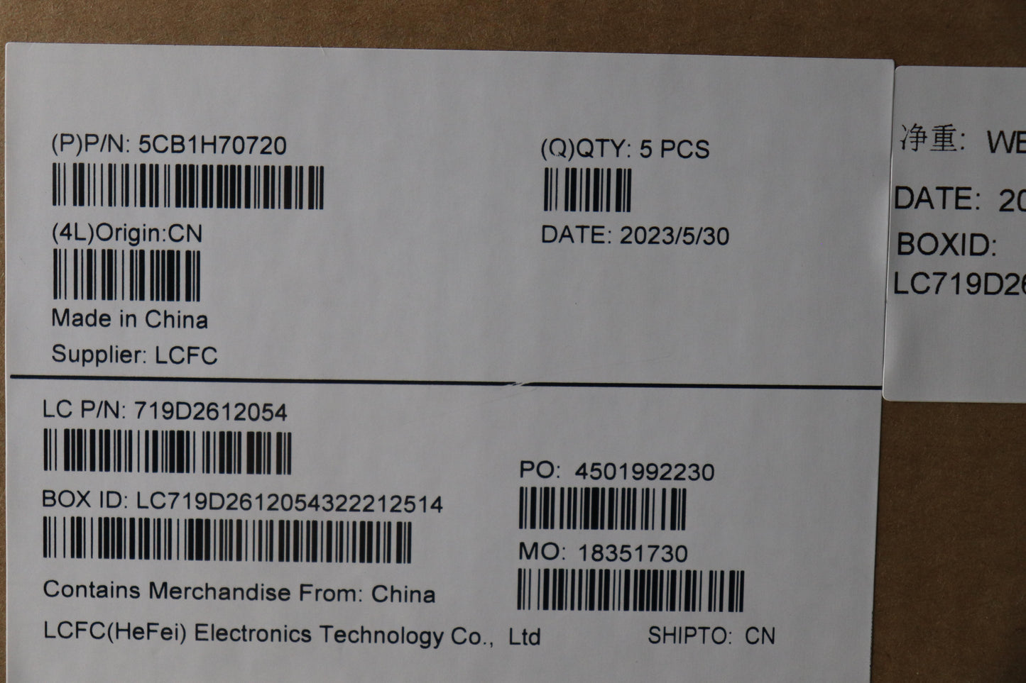 Lenovo Cover Upper Case Assembly Fra - 5CB1H70720