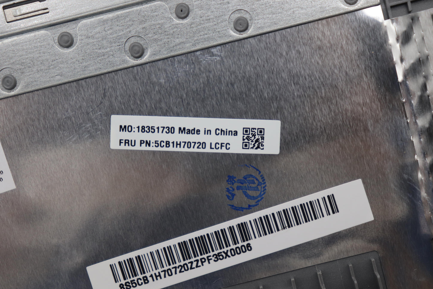 Lenovo Cover Upper Case Assembly Fra - 5CB1H70720