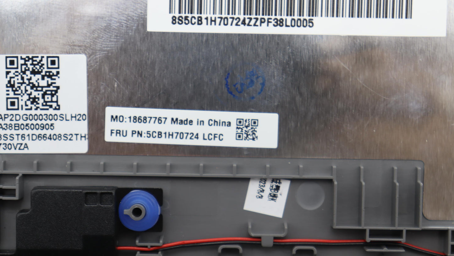 Lenovo Cover Upper Case Assembly Gre - 5CB1H70724