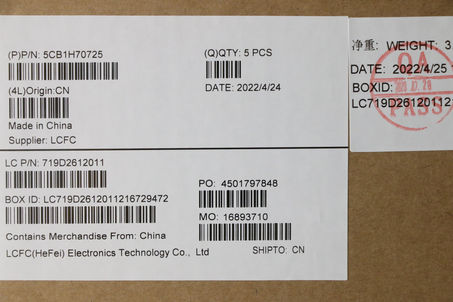 Lenovo Cover Upper Case Assembly Hbw - 5CB1H70725
