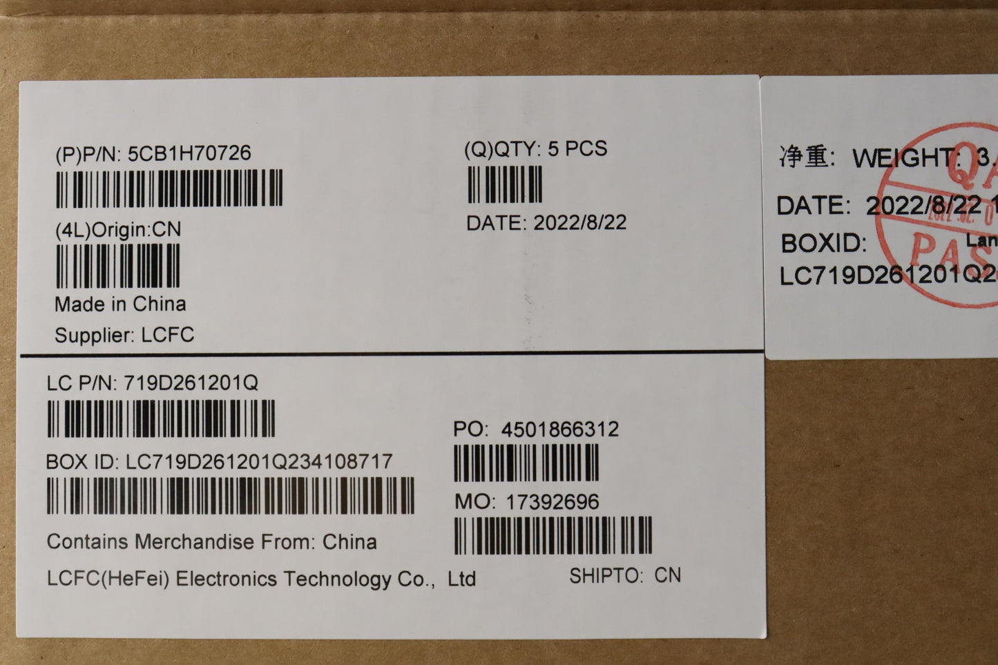 Lenovo Cover Upper Case Assembly Hun - 5CB1H70726