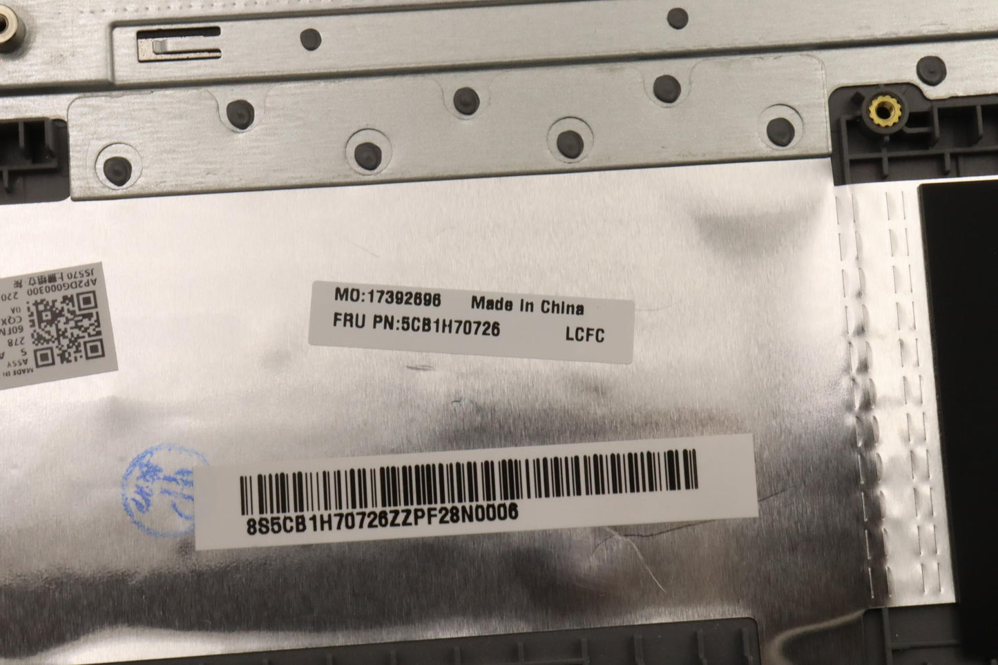 Lenovo Cover Upper Case Assembly Hun - 5CB1H70726