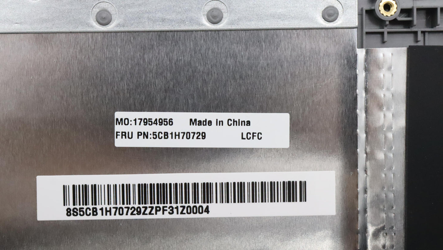 Lenovo Cover Upper Case Assembly Bel - 5CB1H70729