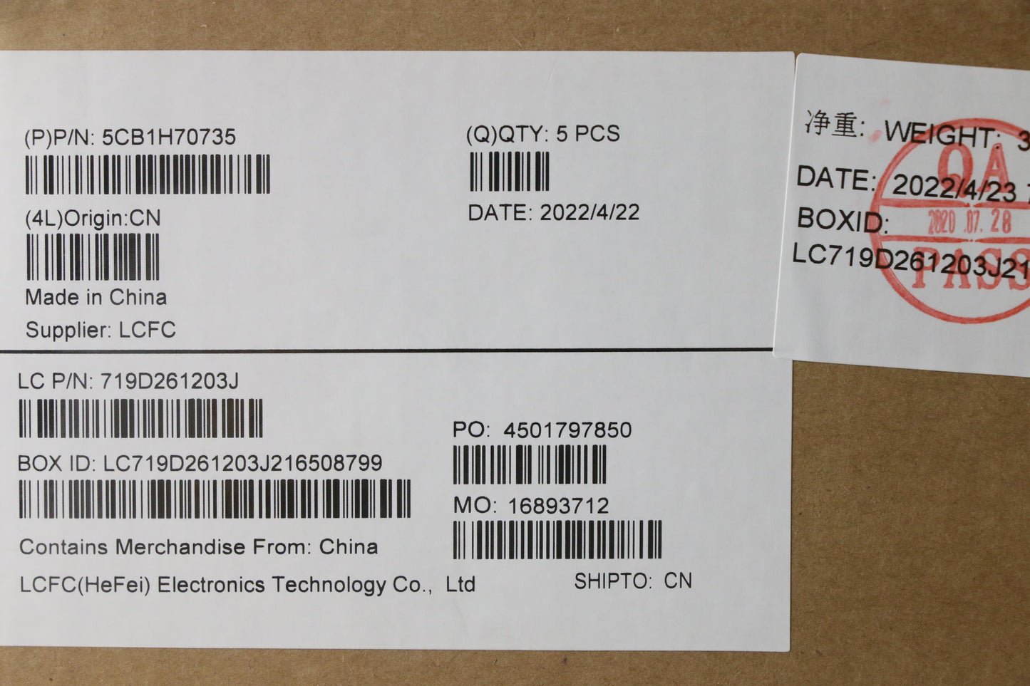 Lenovo Cover Upper Case Assembly Sws - 5CB1H70735