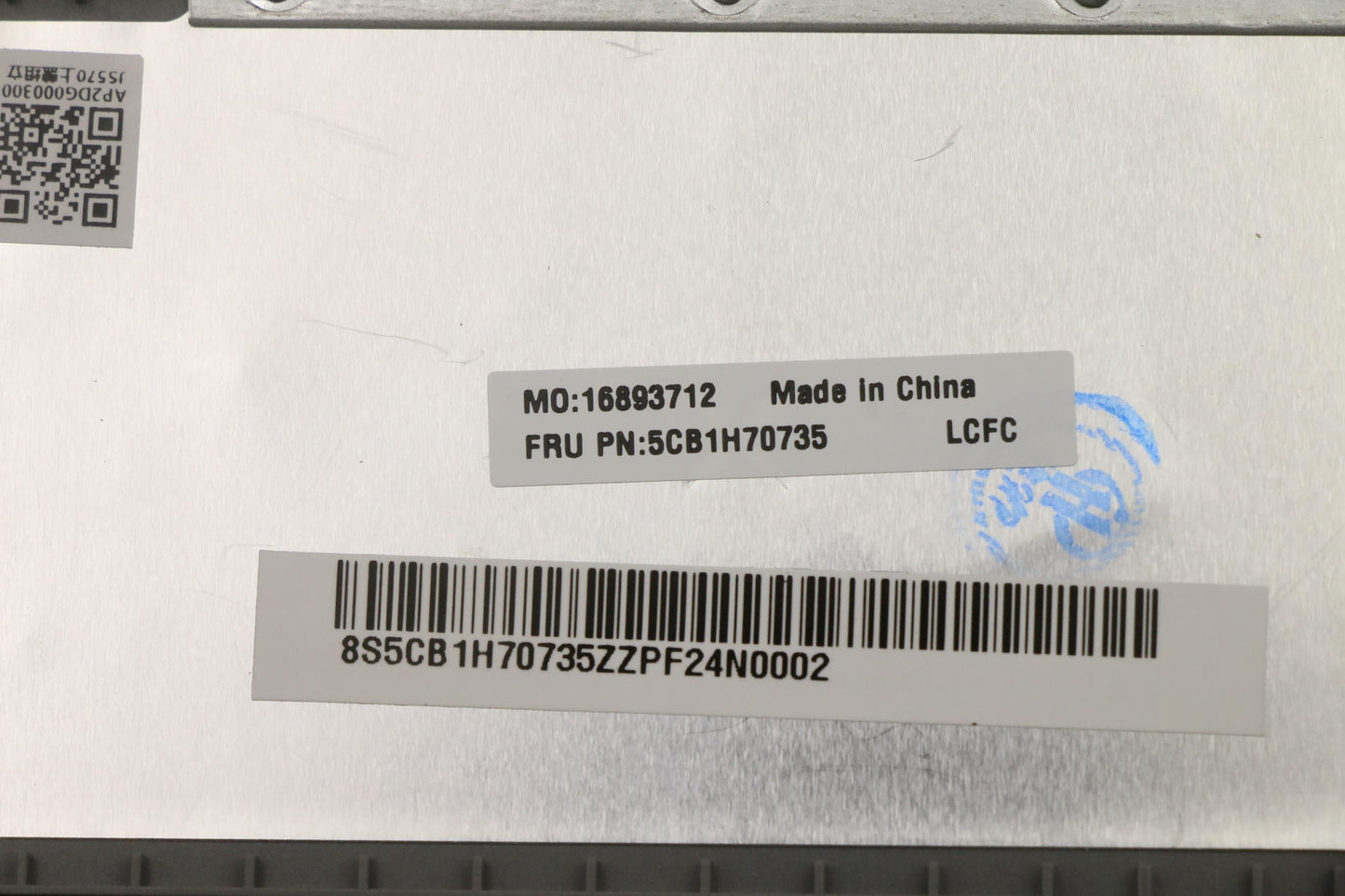 Lenovo Cover Upper Case Assembly Sws - 5CB1H70735
