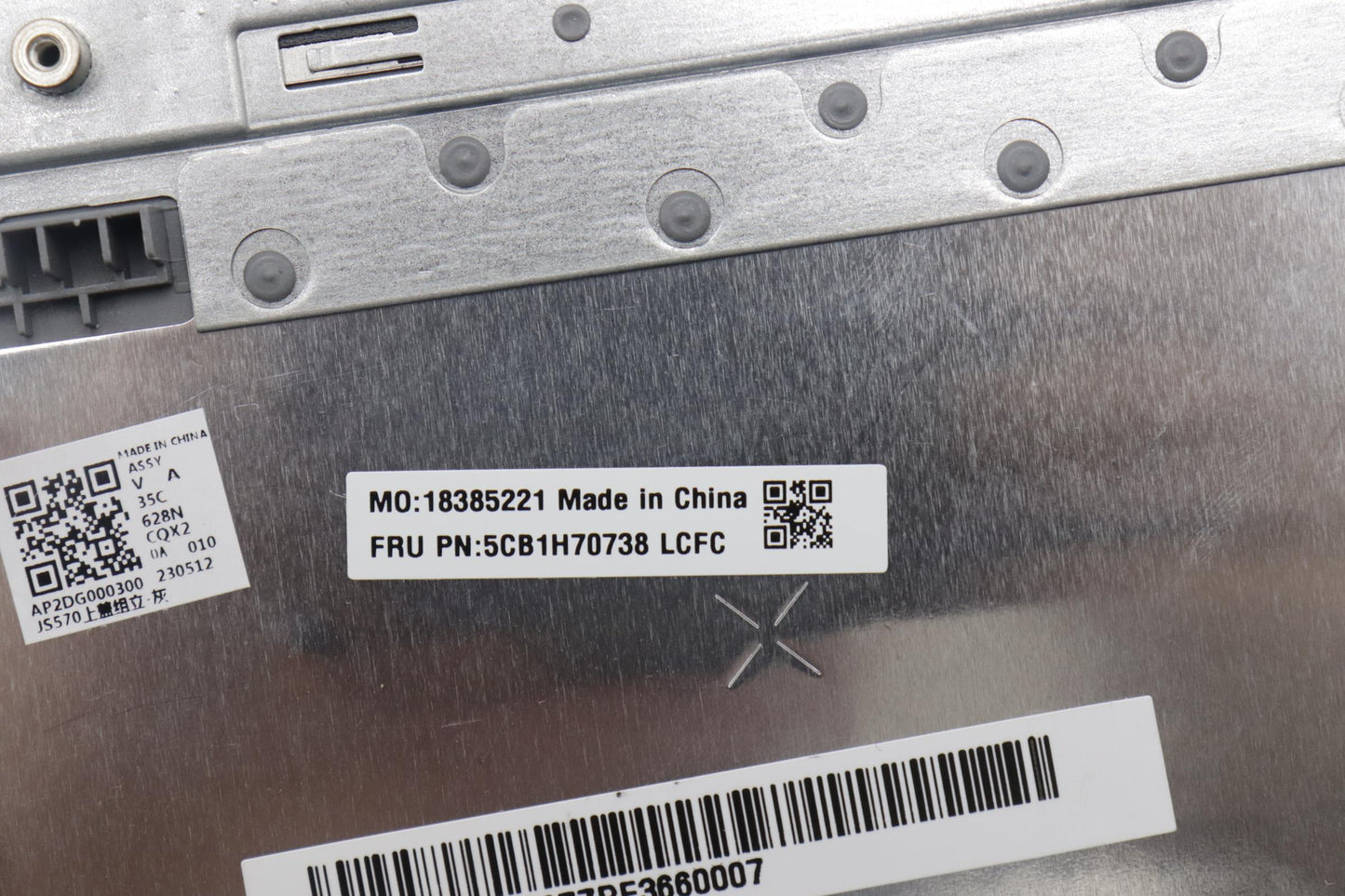 Lenovo Cover Upper Case Assembly Bul - 5CB1H70738