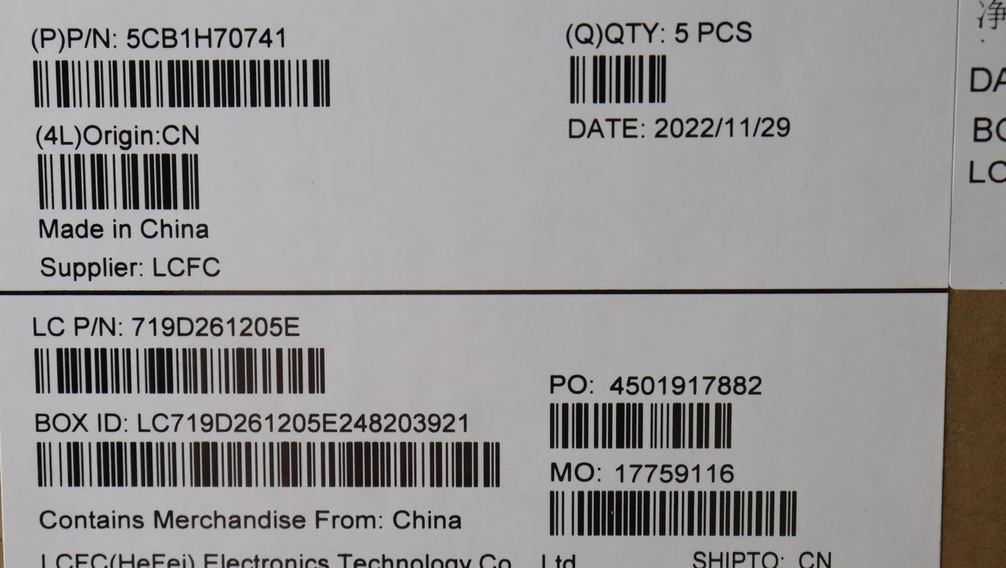 Lenovo Cover Upper Case Assembly Ukr - 5CB1H70741