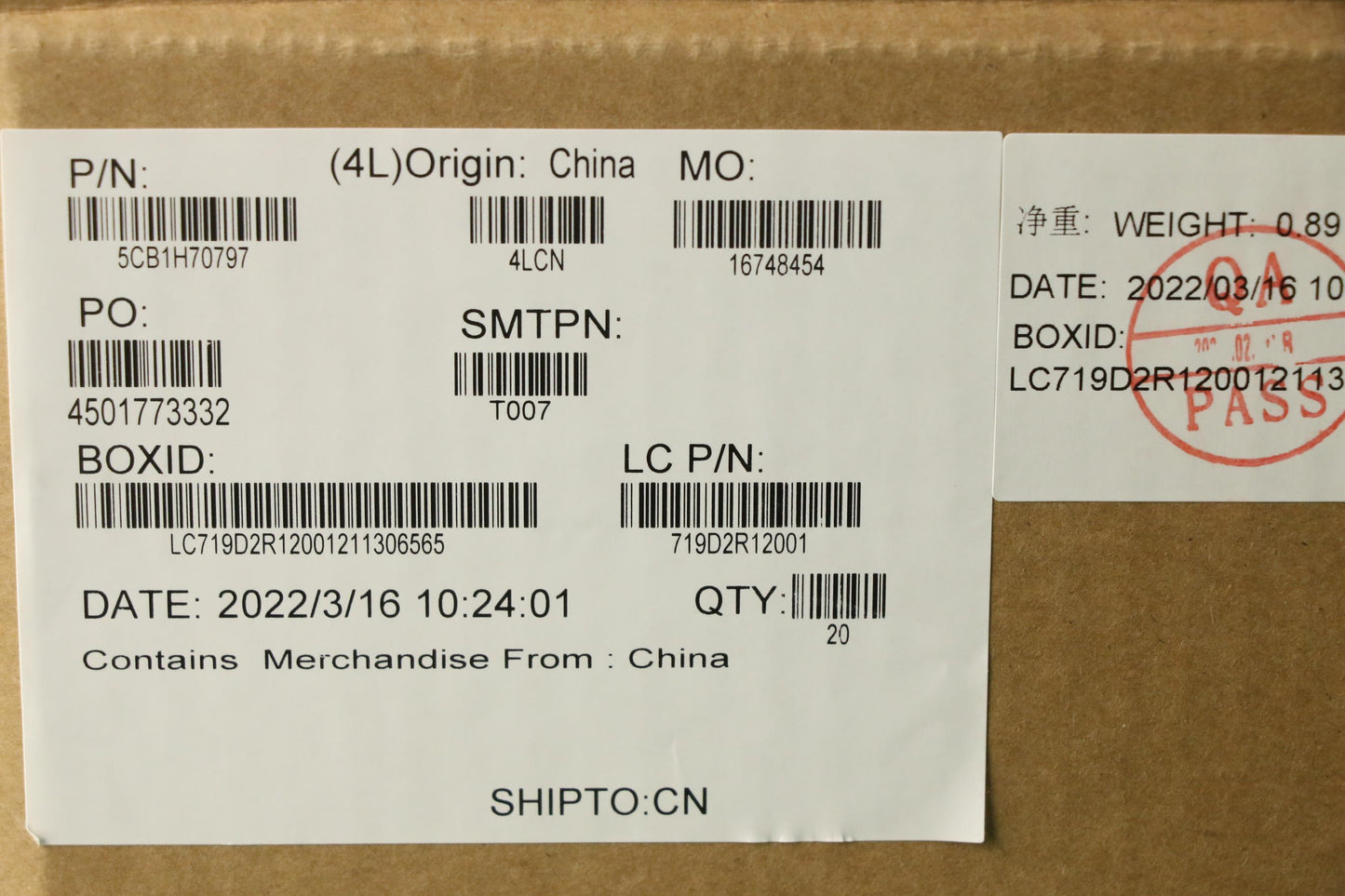 Lenovo Cover Strip Cover L 82Sv Mylar - 5CB1H70797