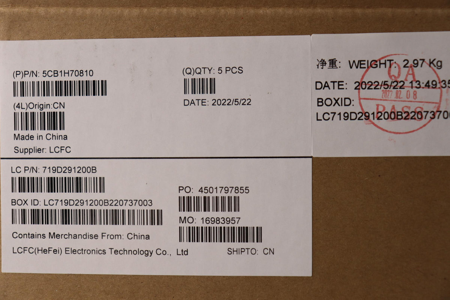 Lenovo Cover Upper Case Assembly Ger - 5CB1H70810