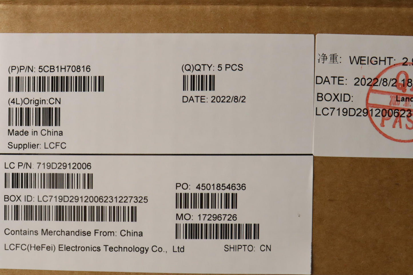 Lenovo Cover Upper Case Assembly Ita - 5CB1H70816