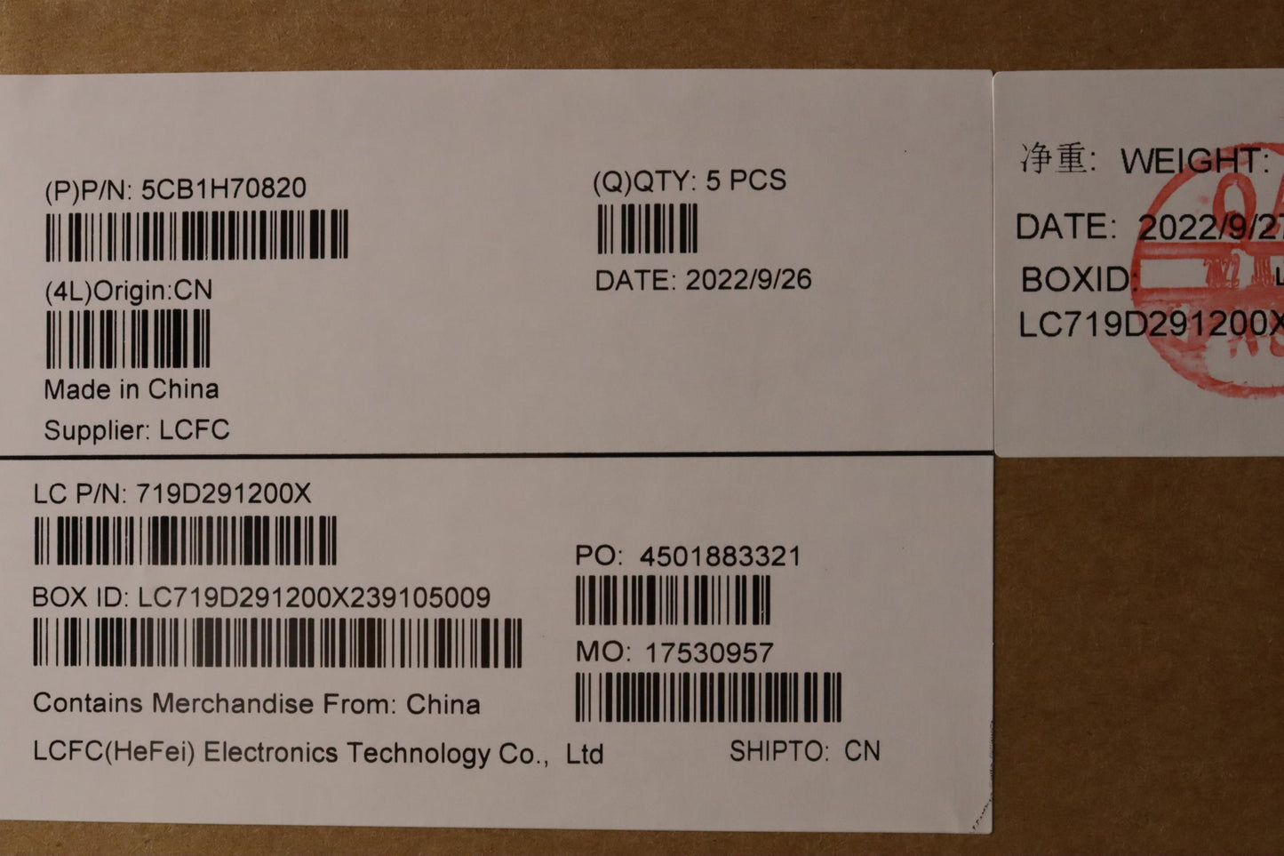 Lenovo Cover Upper Case Assembly Nord - 5CB1H70820