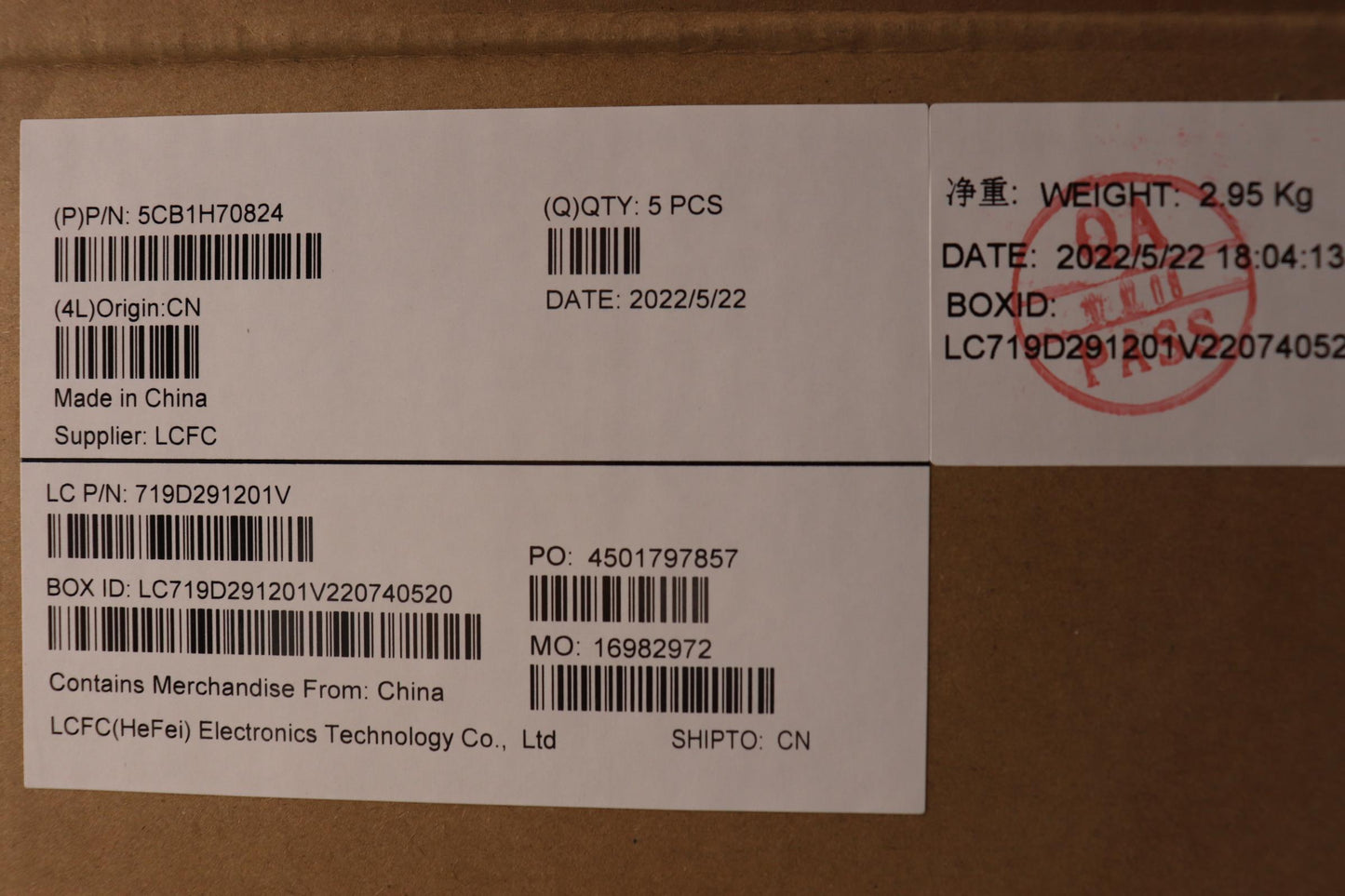 Lenovo Cover Upper Case Assembly Spa - 5CB1H70824