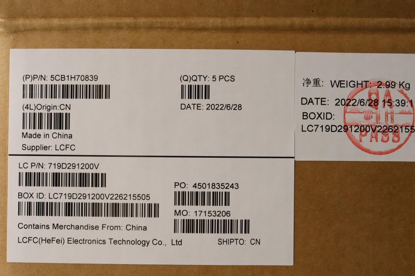 Lenovo Cover Upper Case Assembly Fra - 5CB1H70839