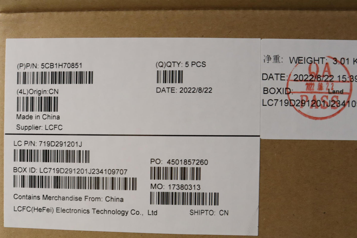 Lenovo Cover Upper Case Assembly La S - 5CB1H70851