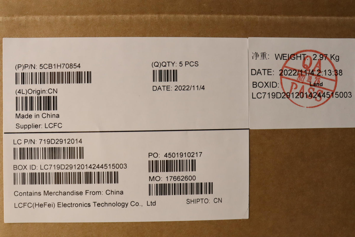 Lenovo Cover Upper Case Assembly Rus - 5CB1H70854