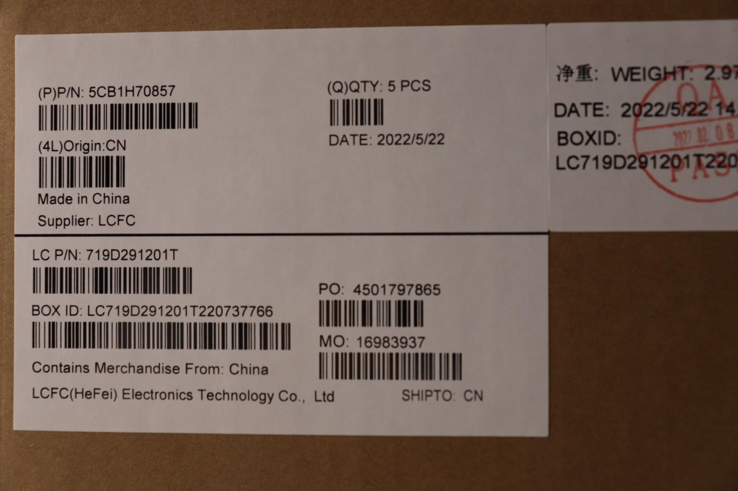 Lenovo Cover Upper Case Assembly Sws - 5CB1H70857