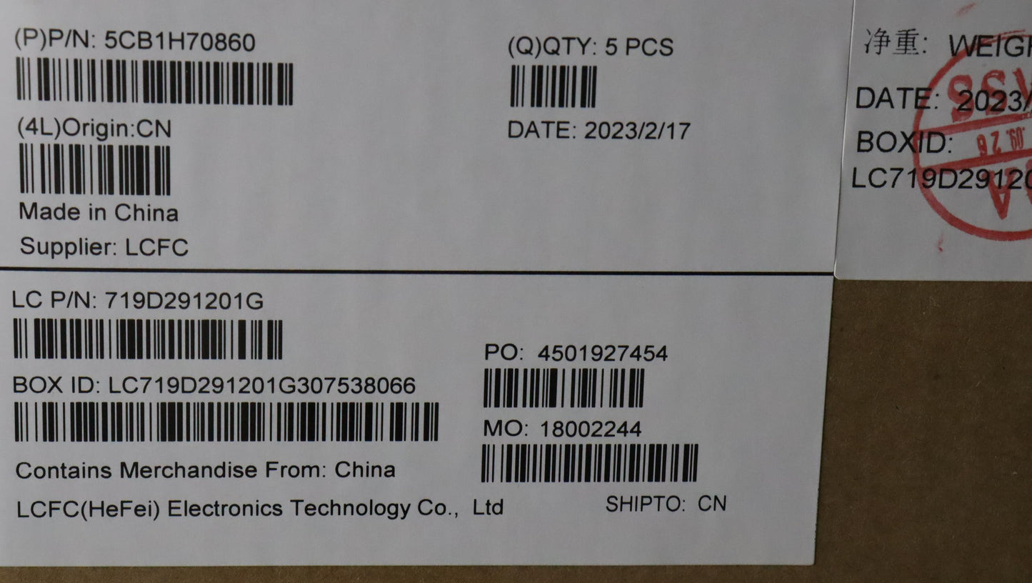 Lenovo Cover Upper Case Assembly Tur - 5CB1H70860