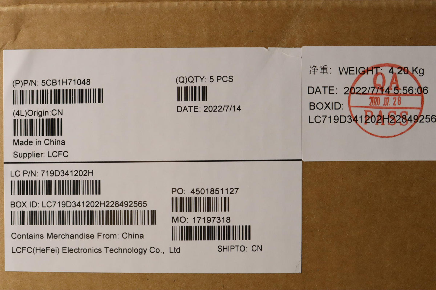 Lenovo Cover Upper Case Asmfra L82Rg - 5CB1H71048