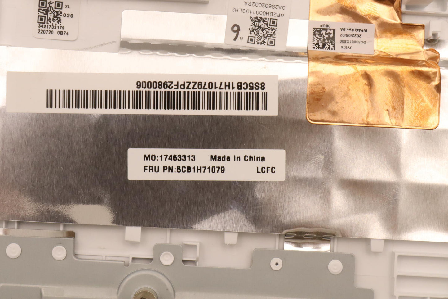 Lenovo Cover Upper Case Asmeuro Engl8 - 5CB1H71079