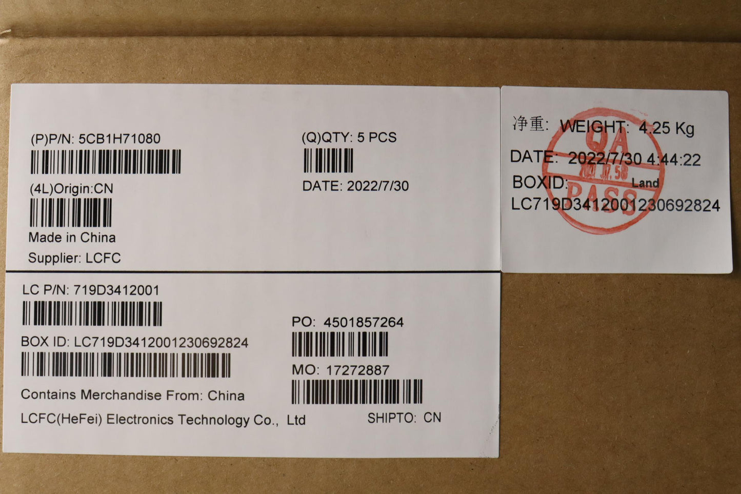 Lenovo Cover Upper Case Asmfra L82Rg - 5CB1H71080