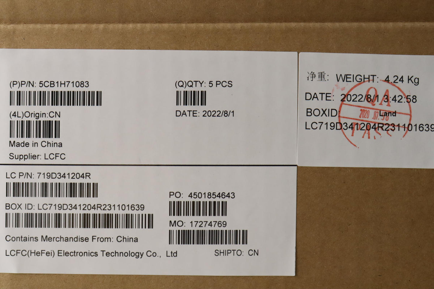 Lenovo Cover Upper Case Asmger L82Rg - 5CB1H71083