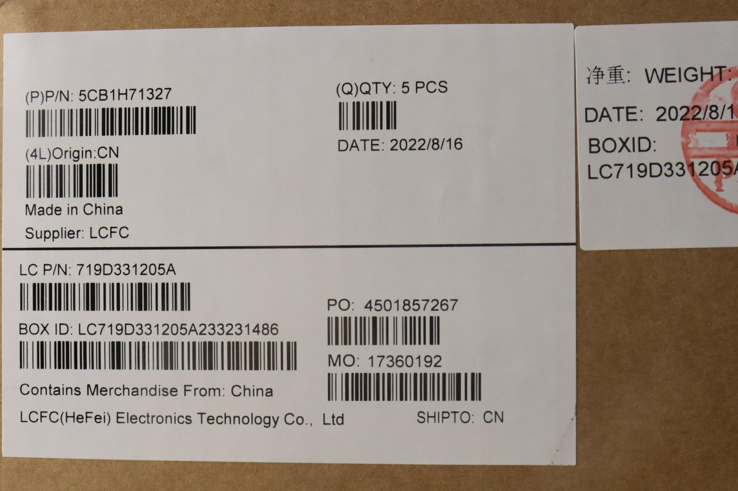 Lenovo Cover Upper Case Asmkor L82Ry - 5CB1H71327
