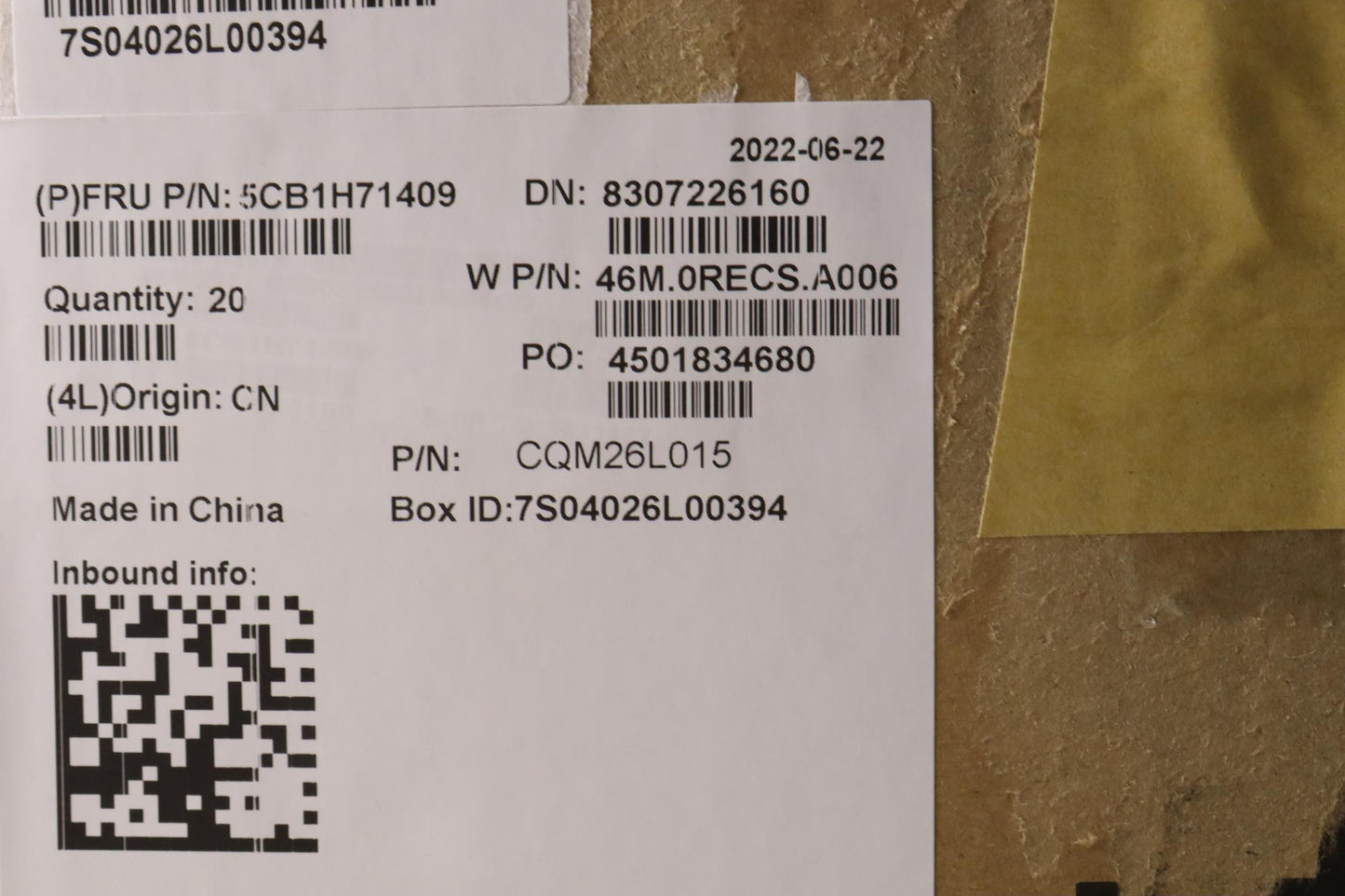 Lenovo Lower Case Cover, Storm Grey - 5CB1H71409