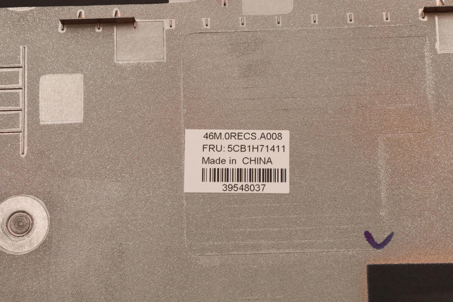 Lenovo Cover Lower Case W 82R9 Sb - 5CB1H71411