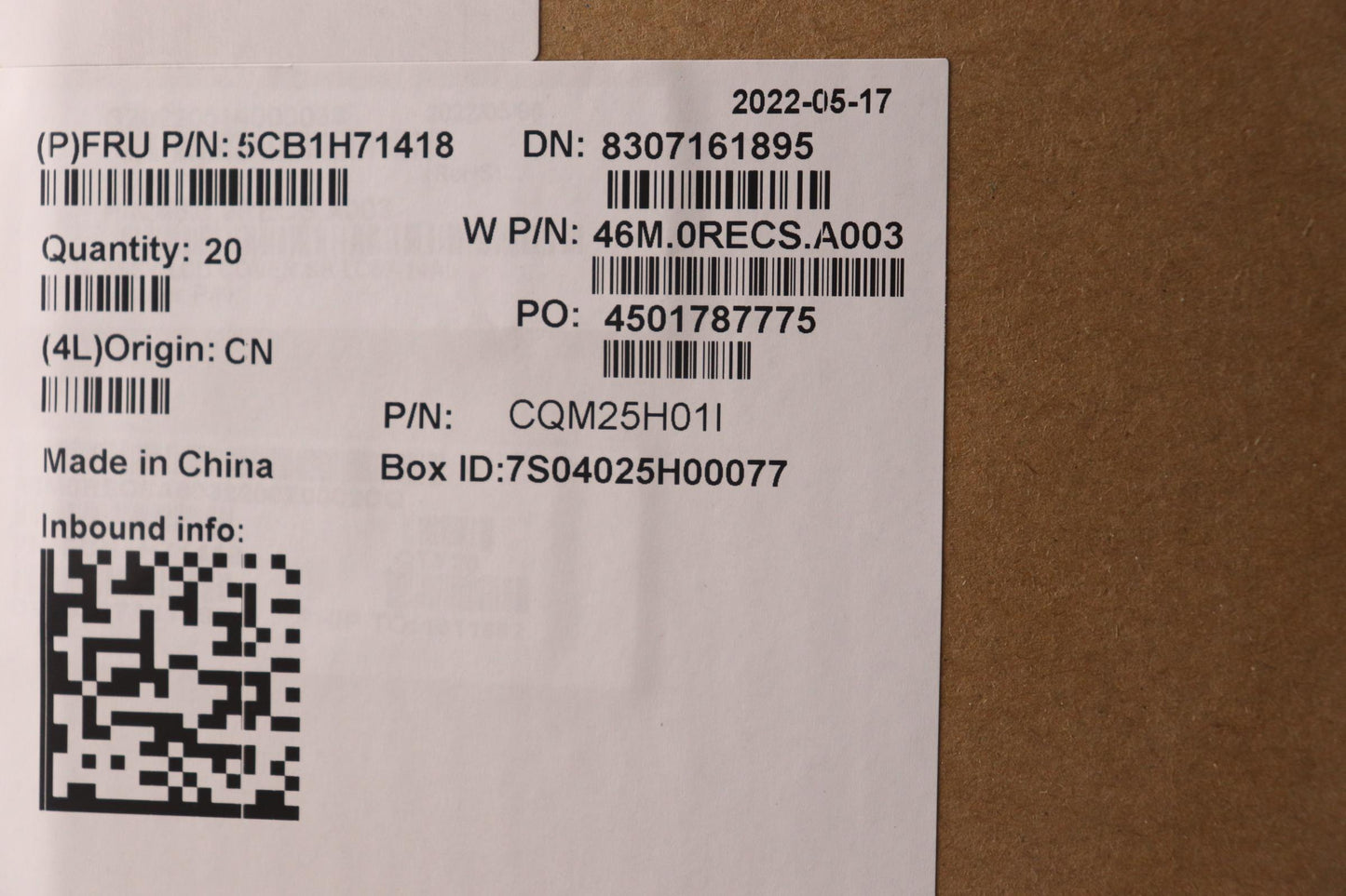 Lenovo Cover Lcd Cover W 82R9 Sb - 5CB1H71418