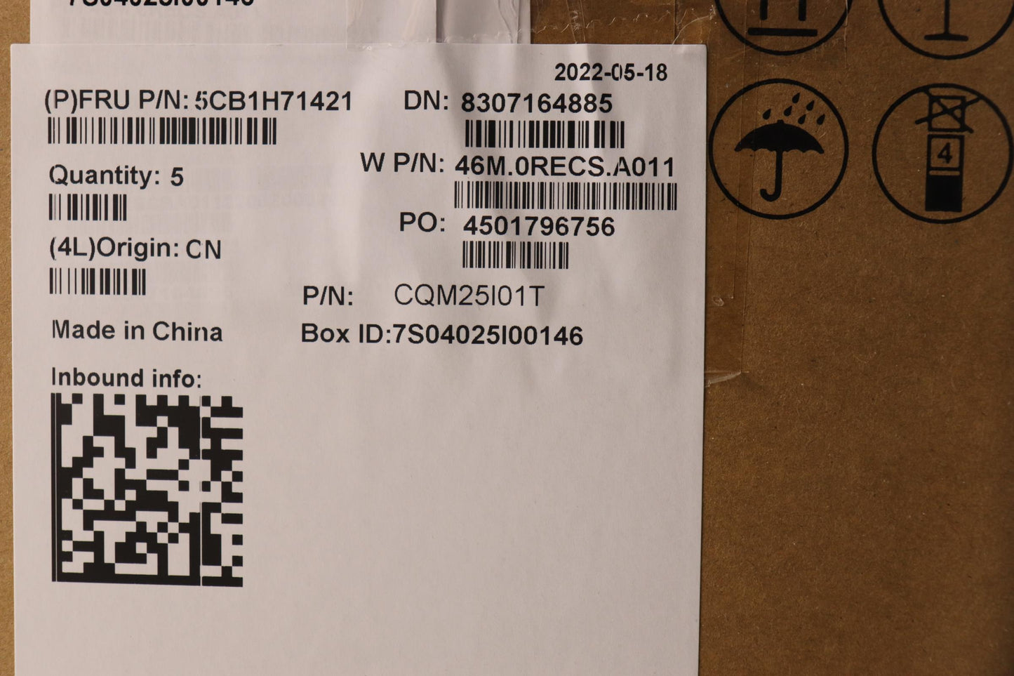 Lenovo Cover Upper Case Asmeng W 82R9 - 5CB1H71421