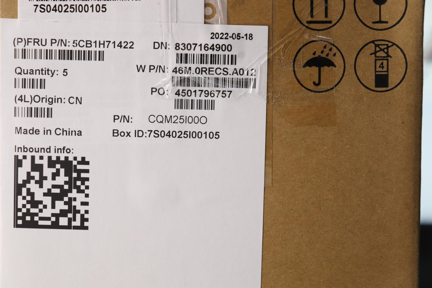 Lenovo C-Cover with Keyboard, USA English, Slate Grey, Backlit - 5CB1H71422