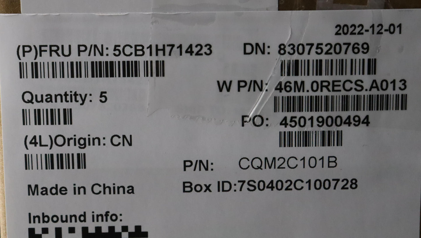 Lenovo Cover Upper Case Asmuke W 82R9 - 5CB1H71423