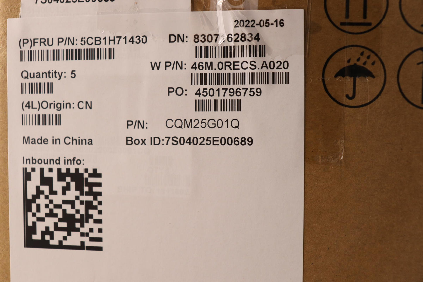 Lenovo Cover Upper Case Asmfraeng W82 - 5CB1H71430