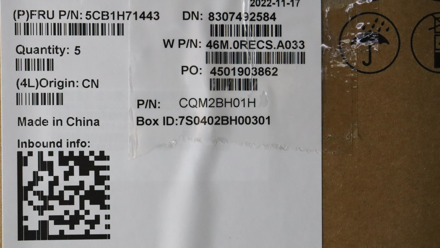 Lenovo Cover Upper Case Asmbel W 82R9 - 5CB1H71443