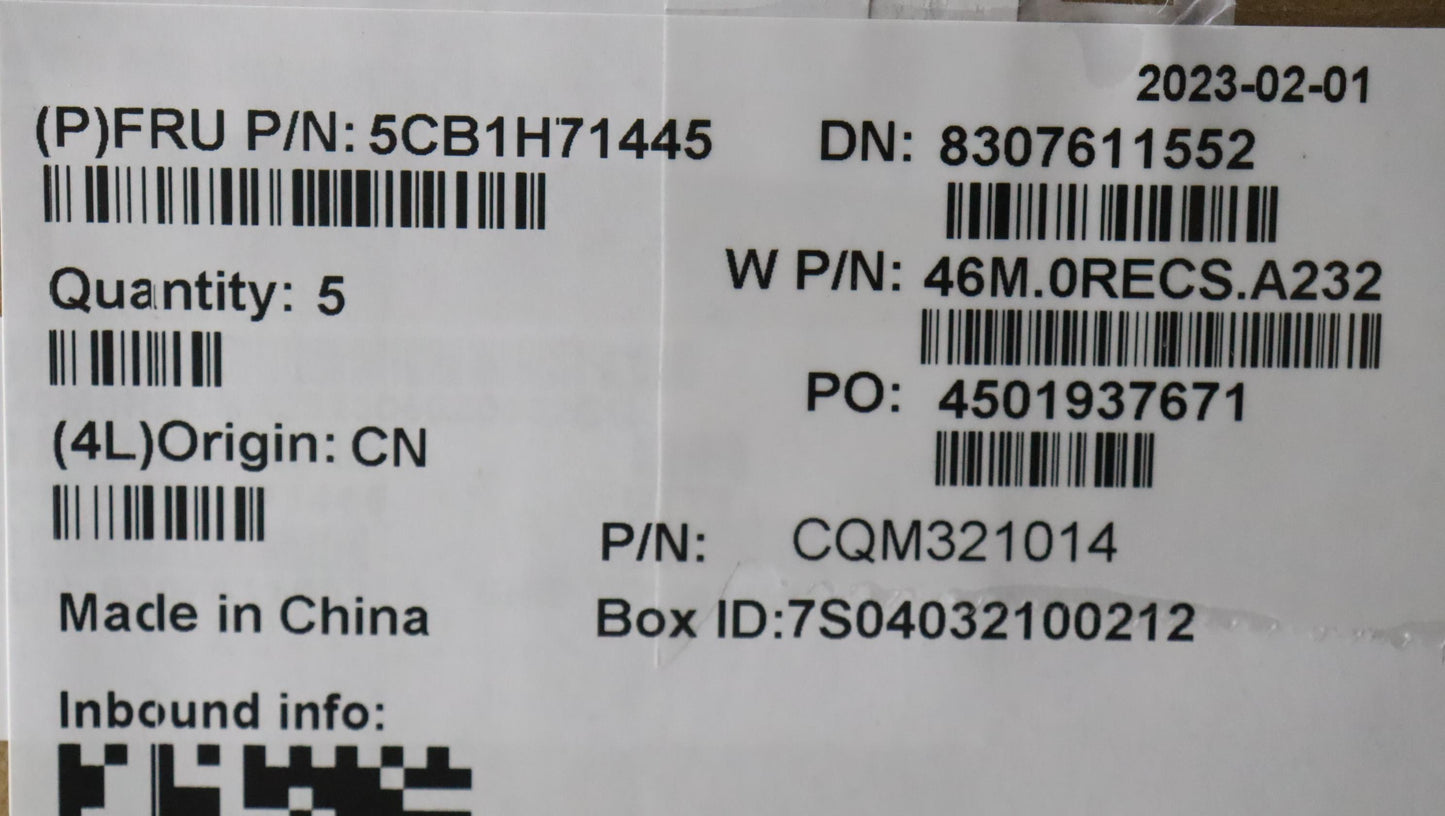 Lenovo Cover Upper Case Asmslv W 82R9 - 5CB1H71445